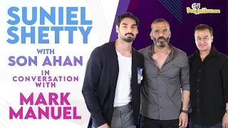 Suniel Shetty & son Ahan Shetty's FIRST interview together | Tadap