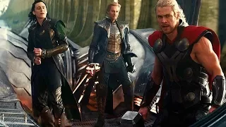 Thor Flying a Ship - Escape From Asgard (Scene) Thor: The Dark World (2013) Movie CLIP HD