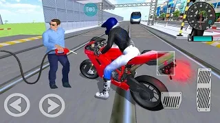 ✅3D Driving Class Simulator - Bullet Train Vs Motorbike - Bike Driving Game - Android Gameplay