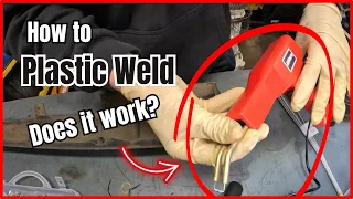 How to: Plastic Weld on Car Parts