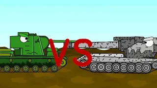 (9.1) выживет только один: кв 5 VS вафли - мультики про танки