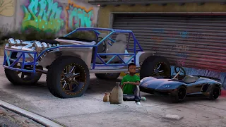 GTA 5 - BAD KIDS ON THE BLOCK - STEALING GO KARTS IN DA HOOD! #3