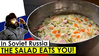 How to make RUSSIAN SALAD (Салат Оливье/ Olivier Salad)