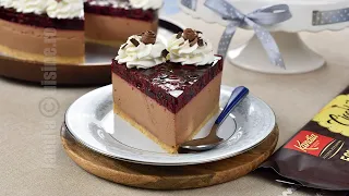 Black Forest Cheesecake, a wonderful no-bake dessert | JamilaCuisine