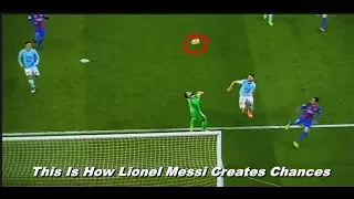 This Is How Lionel Messi Creates Chances â Playmaking Skills Vision Assists