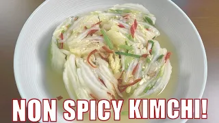 Delicious And Refreshing White Kimchi Recipe!