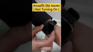 Amazfit Gts | not turning on | issues #Techpoke #shorts