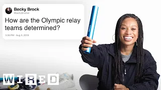 Olympic Runner Allyson Felix Answers Track Questions From Twitter | Tech Support | WIRED