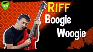 Riff Famosi Boogie Woogie con Power Chords - Metodo Di Chitarra Blues