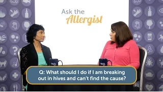 Ask the Allergist: Pinpointing the Cause of Hives