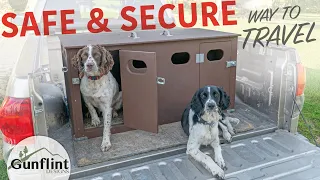 Truck Bed Dog Crate - DIY Travel Kennel