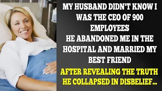 My Husband Left Me in the Hospital and Remarried My Best Friend, Unaware That I Am a CEO...