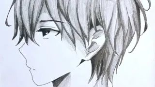 How to DRAW anime boy in SIDE VIEW [Anime Drawing Tutorial For Beginners]