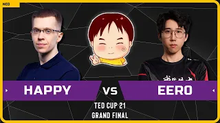 WC3 - [UD] Happy vs Eer0 [UD] - GRAND FINAL - Ted Cup 21