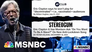 Joy Reid Critiques Rock And Roll Icon Eric Clapton For Donating To Anti-Vax Group