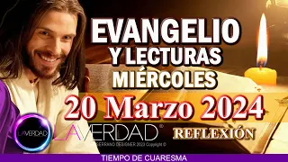 EVANGELIO DEL DÍA MIÉRCOLES 20 DE MARZO 2024. JUAN 8, 31-42 / REFLEXIÓN EVANGELIO 20 MARZO