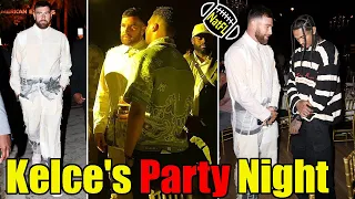 OMG! Travis Kelce 'Crazy Dance' at the Miami GP after-party in Carbone Beach