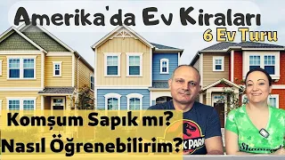 Amerika’da Ev Kiralari?/ New Jersey’de Nereler güvenli?/Ev turu/Komşunuz sapık mı? ~55