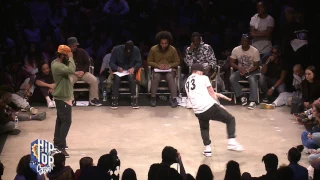 1/4 finale HIP HOP : HURRIKANE (USA) vs TONBEE (FRA)