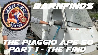 The Piaggio APE 50 Project Episode 1