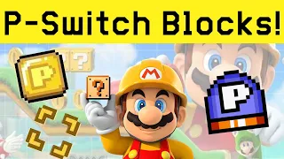 Super Mario Maker 2  P-Switch Blocks Tips and Tricks