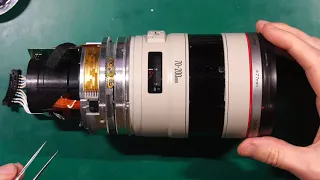 Canon 70-200/2.8L - полная переборка и попытка юстировки