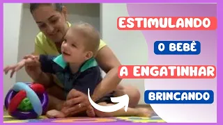 APRENDENDO a Posição do GATO! Como AJUDAR o bebê a ENGATINHAR!