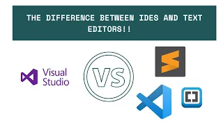 What is the difference between IDEs and Text Editors? | Kamogelo Codes| South African Tech YouTuber.