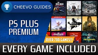 PS Plus Premium - Every Game Included At Launch *FULL GAME  LIST* (Over 700 Games)