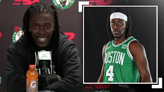 "I had hopes of being here" - Jrue Holiday's First Press Conference As A Celtic!