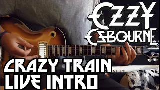 Ozzy Osbourne - Crazy Train Live Version Guitar Cover