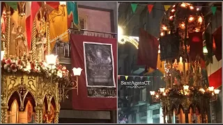 Candelora Cereo Fiorai - Via Conte di Torino - Piazza Bovio CT / 2017