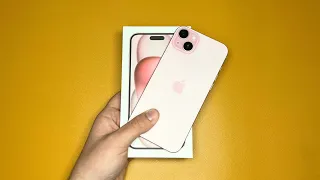 iPhone 15 Plus UNBOXING - Pink