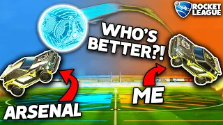 I CHALLENGED ARSENAL TO SEE WHO'S THE BETTER HEATSEEKER PLAYER