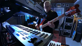 Rush - Tom Sawyer - Bass/synth/vocals playthrough