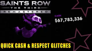 Saints Row The Third Remastered Quick Cash & Respect Glitches