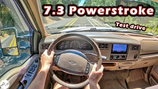 1999 Ford F-350 Super Duty 7.3 Powerstroke – POV Test Drive