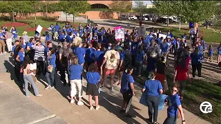 Ann Arbor teachers demand transparency as board discusses layoffs, budget deficit