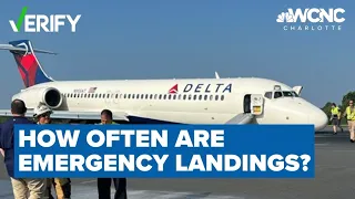 VERIFY: How often do emergency landings occur at CLT?