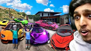 GTA 5 RP : Collecting Multi-Billionaire Supercars with TOM's !!