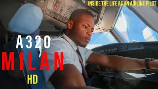 Inside The Life as an AIRLINE PILOT - Milan A320 COCKPIT TAKEOFF [HD]