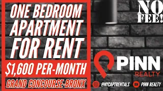 One Bedroom Apartment For Rent In The Bronx - Grand Concourse |Bronx Apartment Tour | Pinn Realty