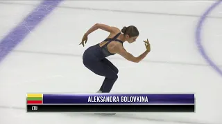 Aleksandra Golovkina – 2023 Tayside Trophy SP