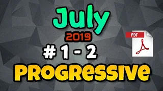 # 1 - 2 | 80 wpm | Progressive Shorthand | July 2019