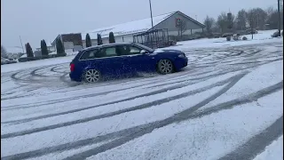 AUDI S4 B6 Snow Drift (4.2V8 Power and Sound)