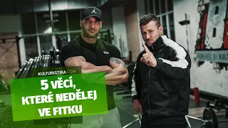 5 věcí, které nedělej ve fitku | Seznamka v posilovně