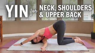 Yin Yoga for Neck, Shoulders & Upper Back {1 hour}