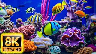 Colors Of The Ocean 8K ULTRA HD - The best sea animals for relaxing and soothing music #5