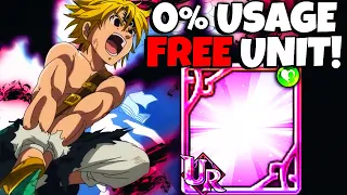 this FREE unit has 0% use-rate! Until today... | Seven Deadly Sins: Grand Cross