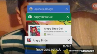 Ne jucam angry birds GO.Gigel rosu